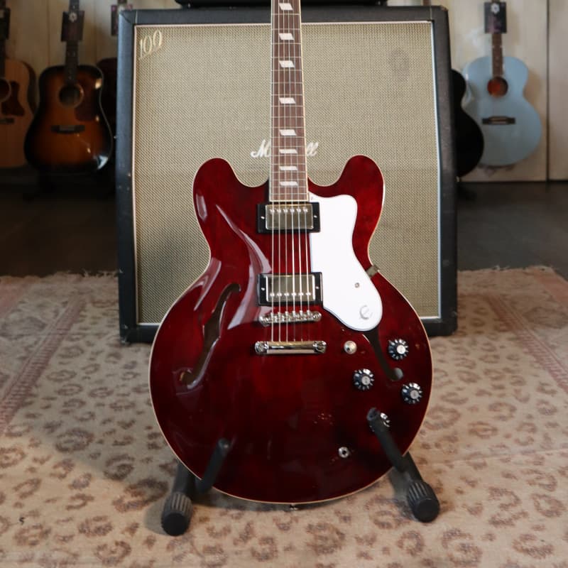 2024 Epiphone Riviera Noel Gallagher Dark Wine red - £879 new Guitar