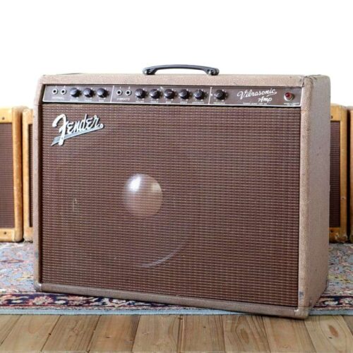 1960 Fender Vibroverb 6G16 Brownface 40-Watt 2x10" Guitar Comb... -          Amplifier