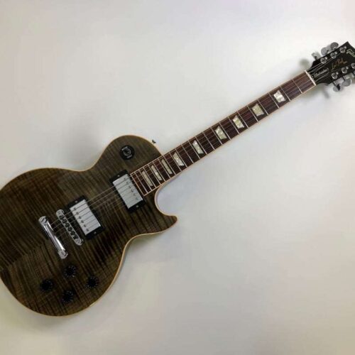 2010s Gibson Chad Kroeger Signature Blackwater Les Paul Trans ... -         Les Paul