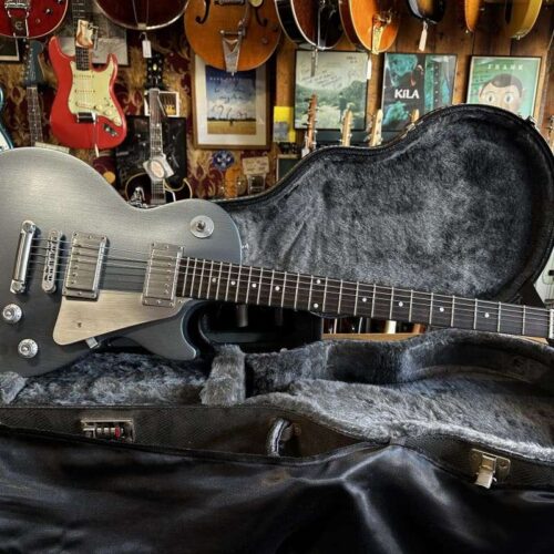 2004 Gibson Les Paul Baritone Pewter Metallic -         Les Paul