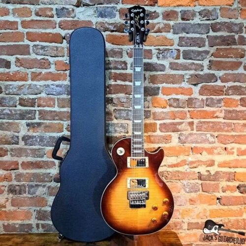 2010s Epiphone Les Paul Plus Top Pro/FX Tea Burst -         Les Paul