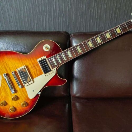 2011 Gibson Les Paul Reissue 59 (R9) Bourbon Burst -         Les Paul