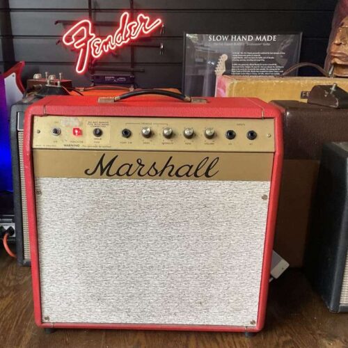 1972 - 1973 Marshall 2060 Mercury 5-Watt 1x12" Guitar Combo Red -          Amplifier