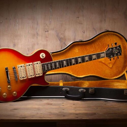 1978 Greco Ace Frehley Les Paul Custom Cherry Burst -         Les Paul