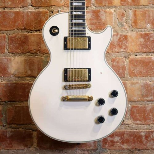 2007 Gibson Les Paul Custom Alpine White - £4400 used Guitar