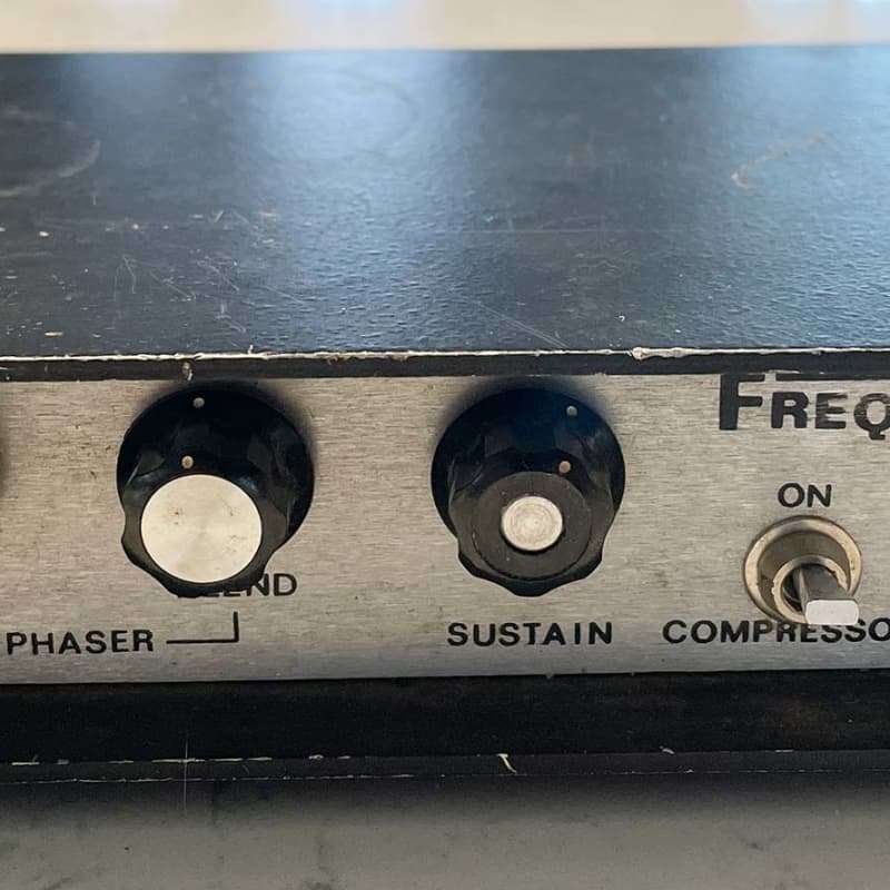 1970s Gretsch Freq-Faze (Phaser/Compressor) Black –        EQ   Phase Analogue