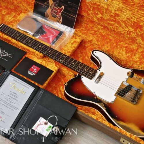 2020 Fender Custom Shop 1960 Telecaster Heavy Relic Sunburst -       Custom Shop Telecaster