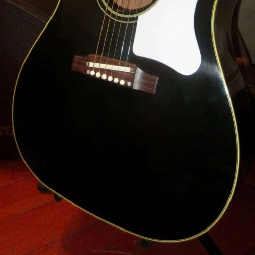 2017 Gibson Custom Shop 1960s J-45 Black -       Custom Shop