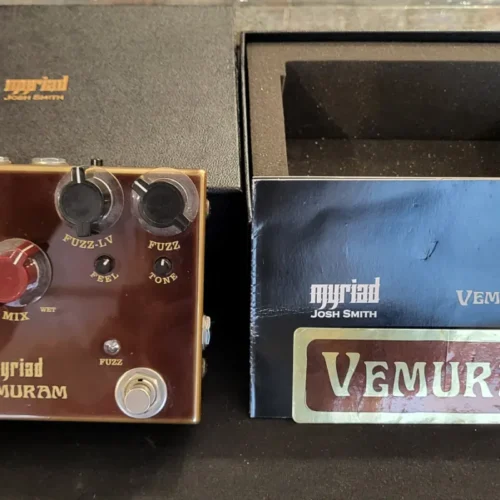 2020 Vemuram Myriad "Big Box" Wet / Dry Fuzz Brass -         Fuzz