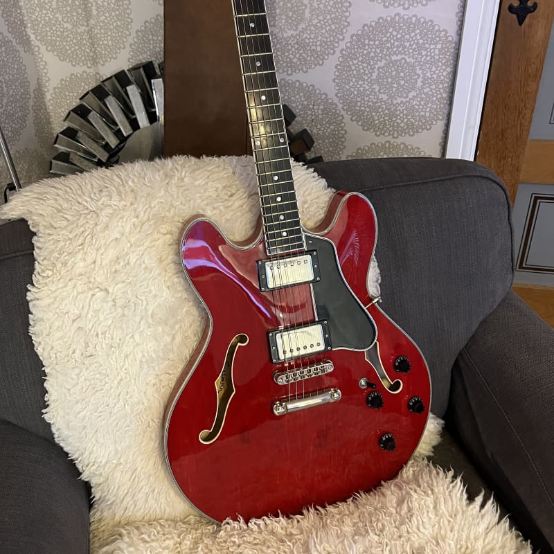 2020 Eastman T386 Red - £825 used Guitar