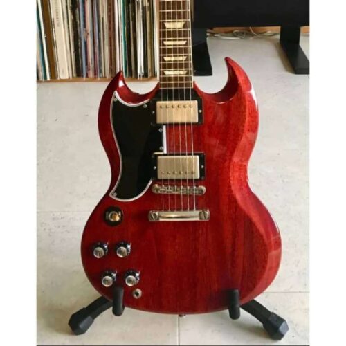 Gibson SG Les Paul Custom Shop Red -       Custom Shop  Les Paul