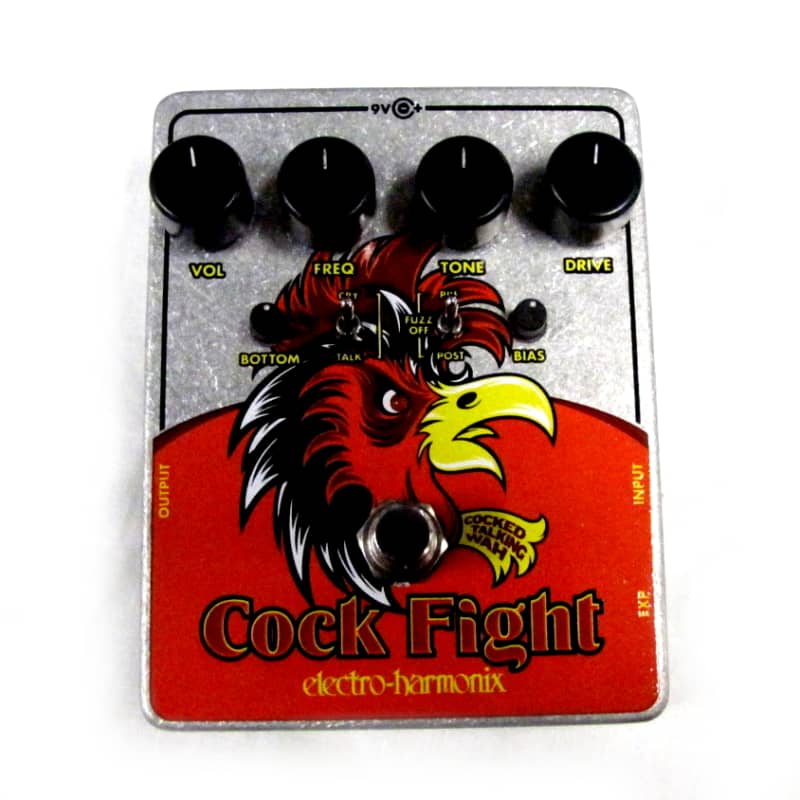 used 2010s Electro-Harmonix CockFight Orange / Gray / Yellow - Effect Pedal