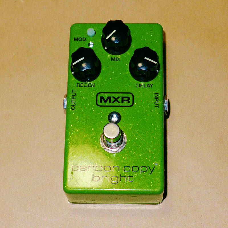 used 2015 - 2021 MXR M269SE Carbon Copy Bright Analog Delay Green - Effect Pedal