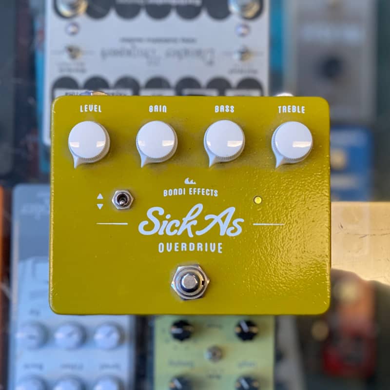 used 2020s Bondi Effects Sick As Overdrive - Limited Edition Gold Gold - Effect Pedal