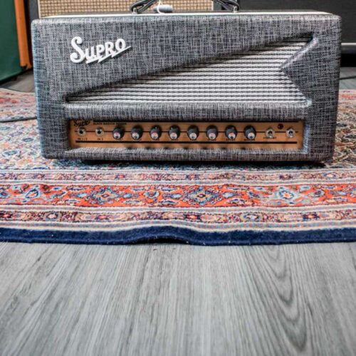 2018 - Present Supro 1696RTH Black Magick Reverb Head Black Rhino -            Analogue