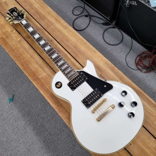 2017 Epiphone Les Paul Classic Custom Pro Alpine White -         Les Paul