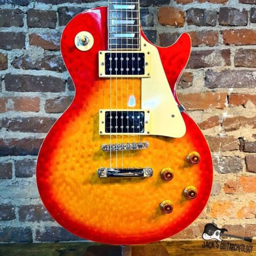 1995 Epiphone Les Paul Birdseye MIK Cherry Sunburst -         Les Paul