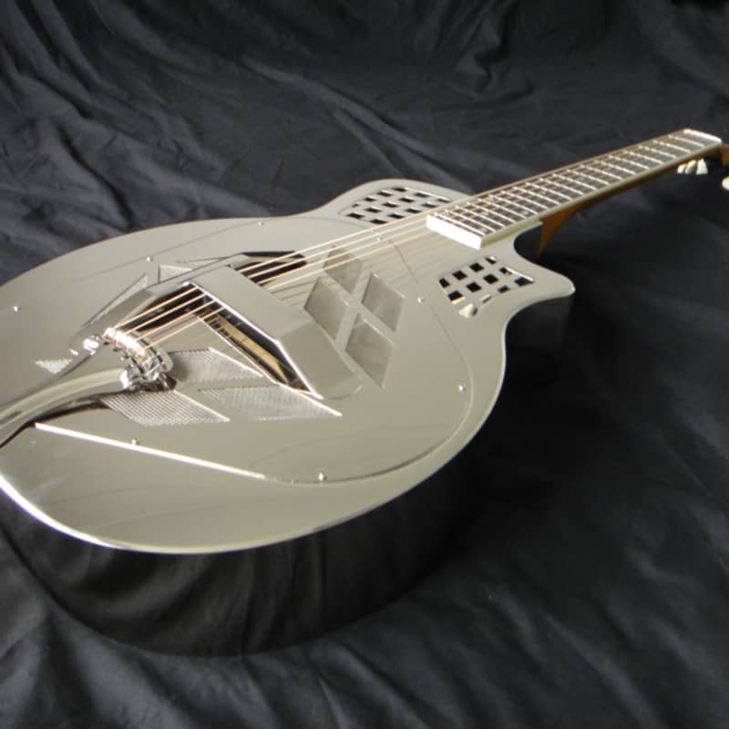 2021 Icarus Tricone Resonator Guitar Nickel Chrome - £655 new Guitar