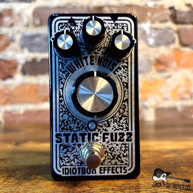 used 2010s IdiotBox Effects Static Fuzz Black - Effect Pedal