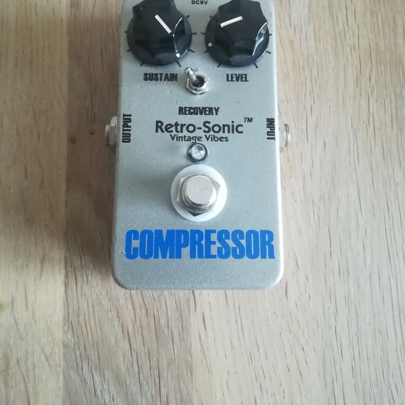 used 2010s Retro-Sonic Compressor Silver - Effect Pedal