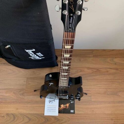 2014 Gibson Les Paul P90 tribute Transparente Black -         Les Paul