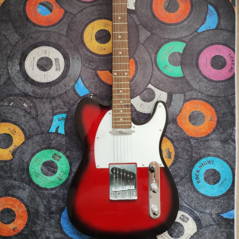 2013 Cheetah Telecaster Sunburst Red - £100 used Guitar