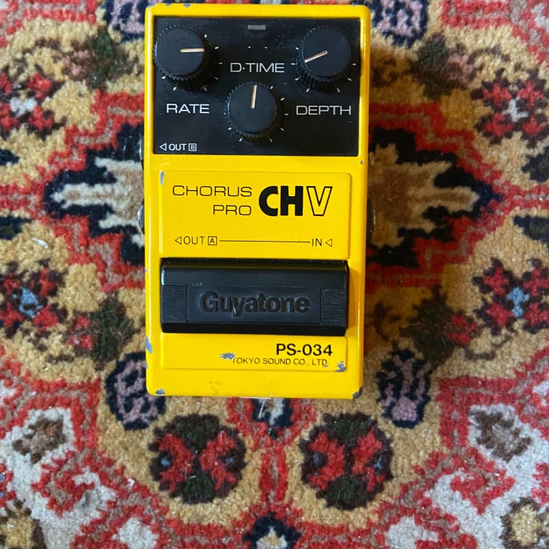 used Guyatone PS-034 Yellow – Effect Pedal