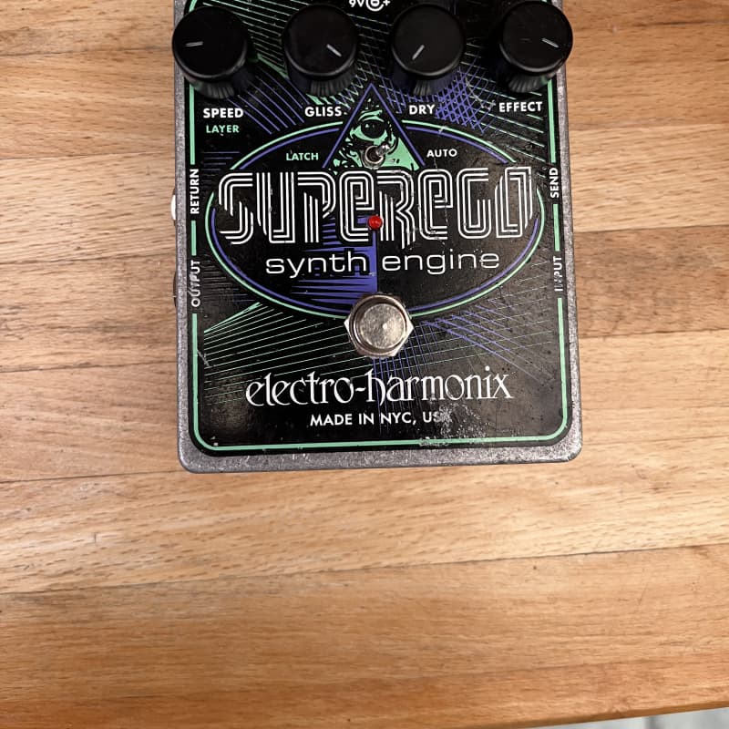 used 2012 - Present Electro-Harmonix Superego Synth Engine Black / ... - Effect Pedal