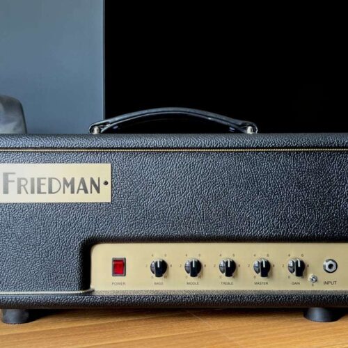 2022 Friedman PT-20 Pink Taco 20-Watt Guitar Amp Head Black -        Amp Head