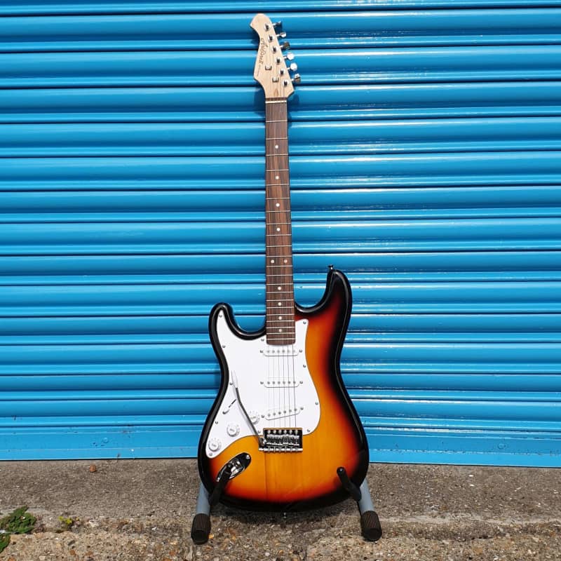 Aria STG-003 Electric Guitar - / Left Handed Sunburst - £149 new Guitar