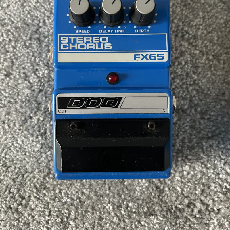 used 1990s DOD Stereo Chorus FX65 Blue - Effect Pedal