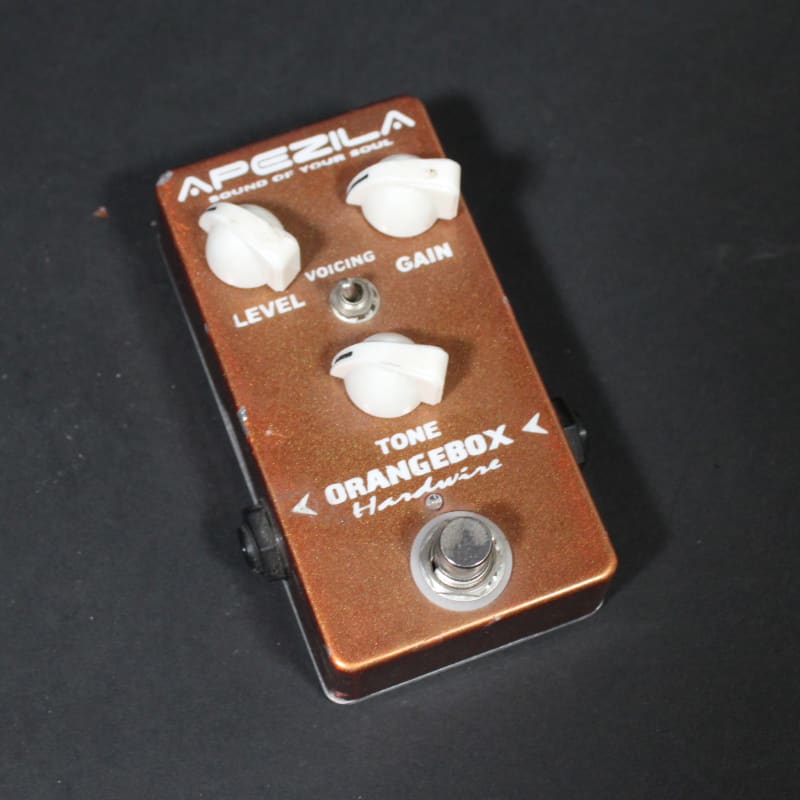 used Apezila Orangebox Distortion Pedal Orange - Effect Pedal