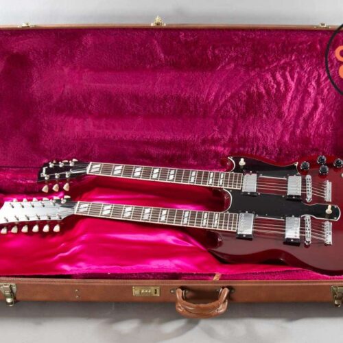 1996 Gibson EDS-1275 Sg Double Neck Electric Guitar Cherry -          Electric Guitar