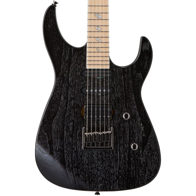 2022 Caparison Dellinger-WB-FX MF Transparent Charcoal Black - £2915.83 new Guitar