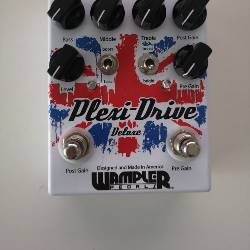 used 2015 Wampler Plexi Drive Deluxe Graphic - Effect Pedal