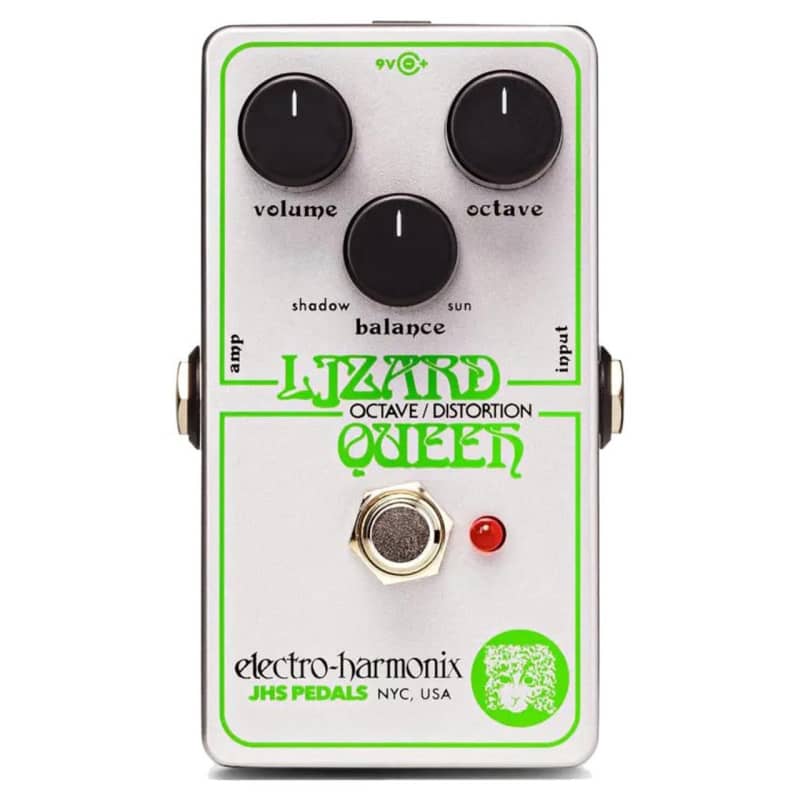 new Electro-Harmonix Electro Harmonix Queen / Distortion Pedal Lizard - Effect Pedal