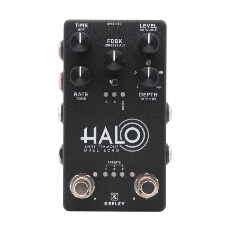 new 2022 Keeley Halo Black - Effect Pedal