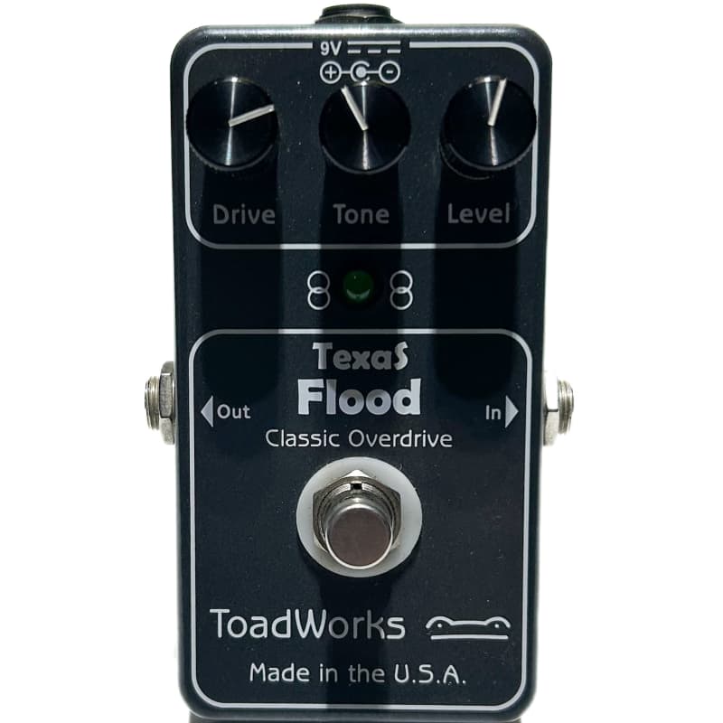 used 2000s Toadworks Texas Flood Black - Effect Pedal