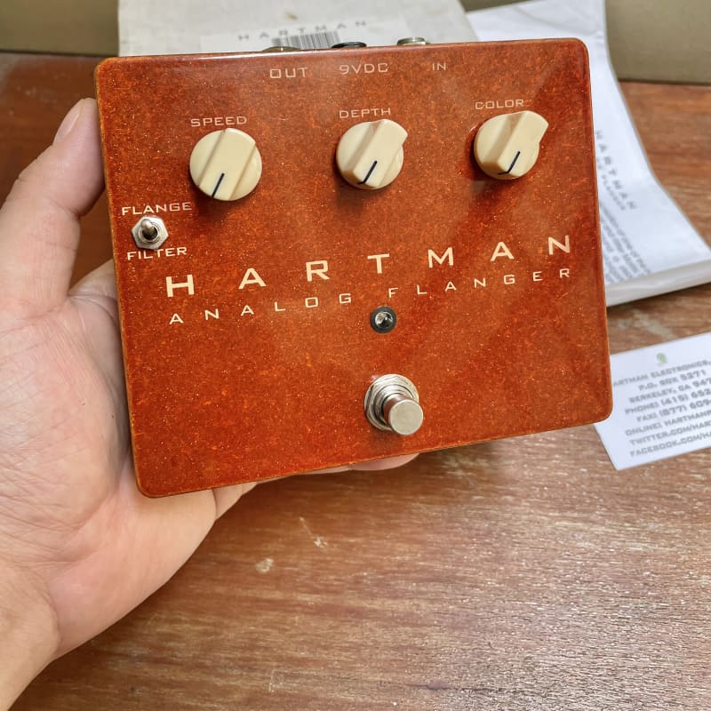 used 2010s Hartman Analog Flanger Brown - Effect Pedal