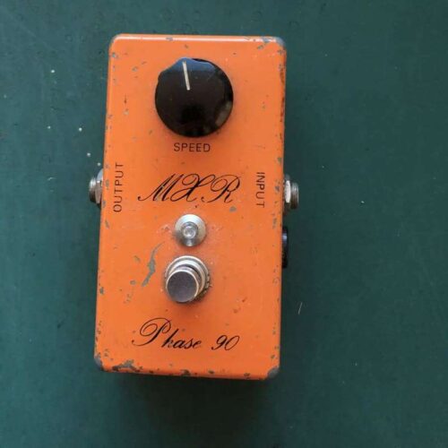 used 1972 - 1975 MXR MX-101 Script Phase 90 Orange - Effect Pedal