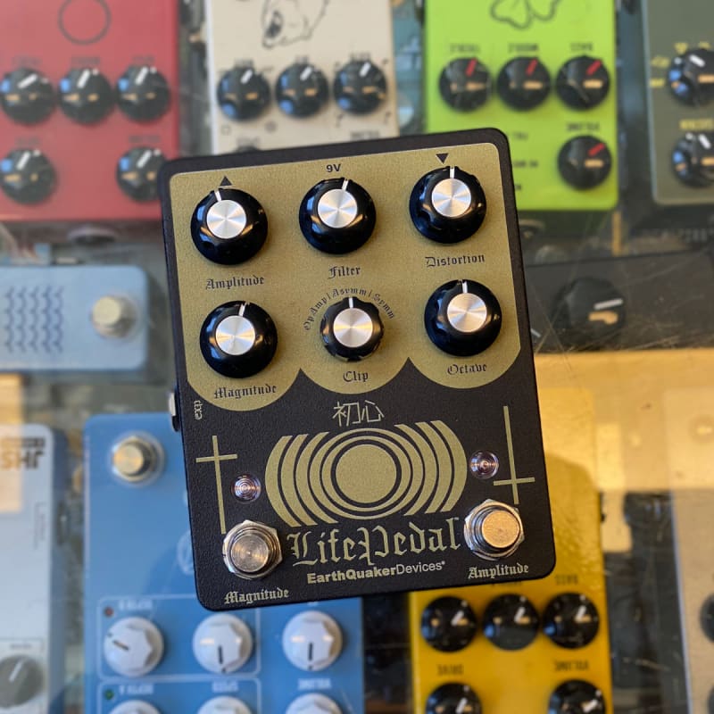 used EarthQuaker Devices Sunn O))) Life Pedal V2 Black 'n' Gold - Effect Pedal