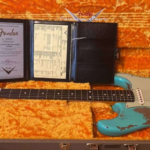 2021 Fender Custom Shop Dual Mag II Stratocaster Relic Seafoam... -       Custom Shop Stratocaster