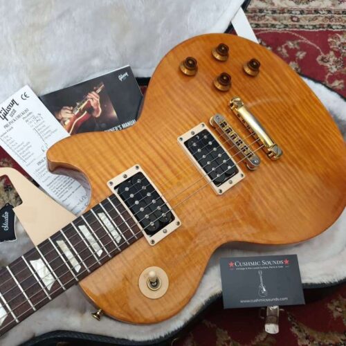 2007 Gibson Les Paul Studio Premium Plus Trans Amber -         Les Paul