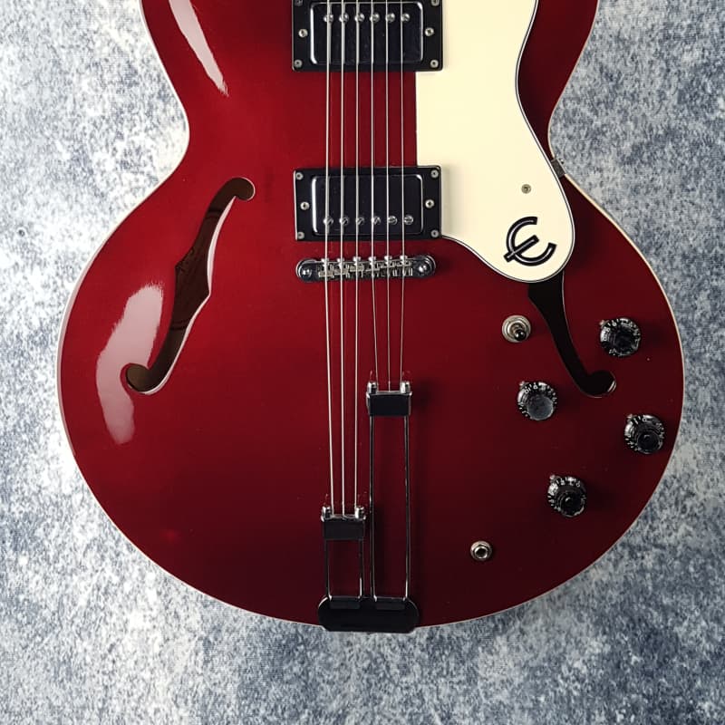 1997 Epiphone Riviera Red - £629 used Guitar