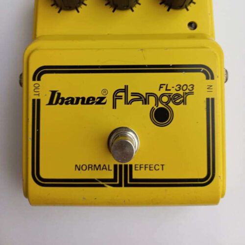 1976 Ibanez FL-303 Flanger Yellow -        Flanger