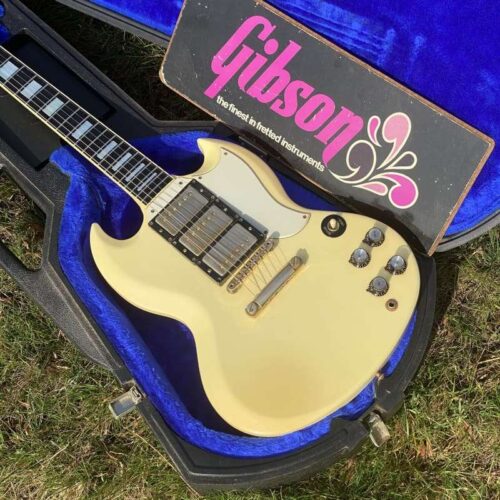 1987 Gibson Les Paul SG 61 Reissue Polaris White -         Les Paul