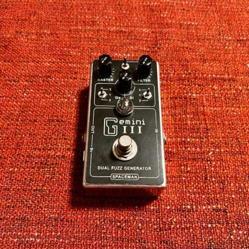 2010s Spaceman Gemini III Dual Fuzz Generator Silver Edition -         Fuzz