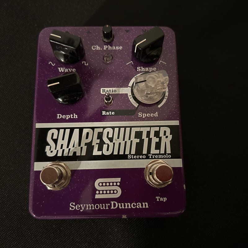 used 2010s Seymour Duncan Shape Shifter Stereo Tremolo Purple - Effect Pedal