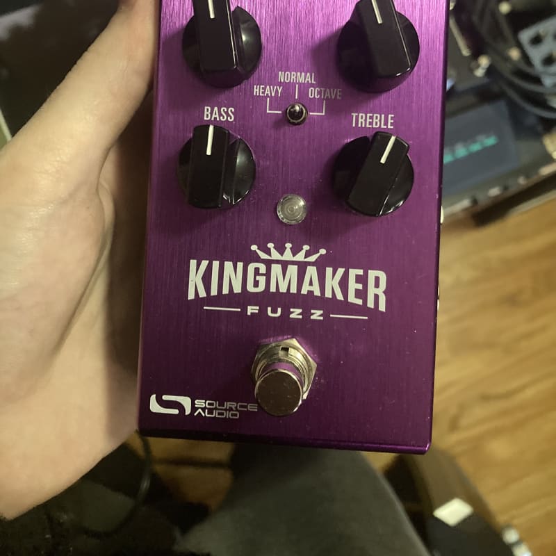 used 2010s Source Audio Kingmaker Fuzz Purple - Effect Pedal