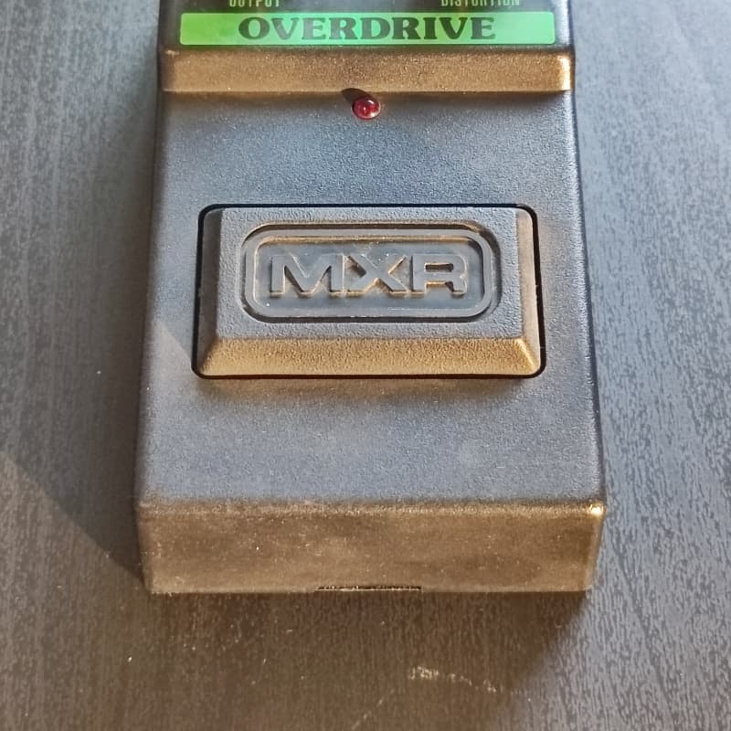 used 1981 - 1984 MXR M-164 Overdrive Black - Effect Pedal